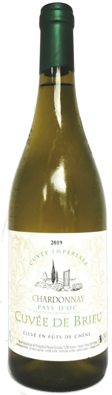 Cuvée de Brieu Chardonnay Oc IGP, 2024