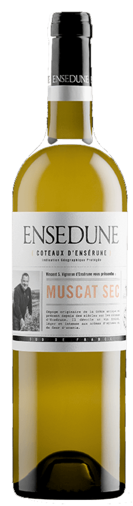 Ensedune Muscat sec IGP Coteaux d'Enserune, 2024